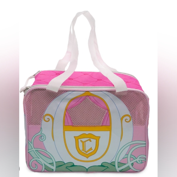 Buckle Down Disney Cinderella Pumpkin Carrier Pet Carrier, 16"L X 11"W X 11"H - Picture 1 of 5